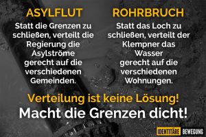 Die Identitären nehmen bei Sarkozy anleihen. (Screenshot facebook)